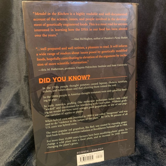 “Mendel In the Kitchen, A Scientists View Of Genetically Modified Foods”. - Picture 2 of 4